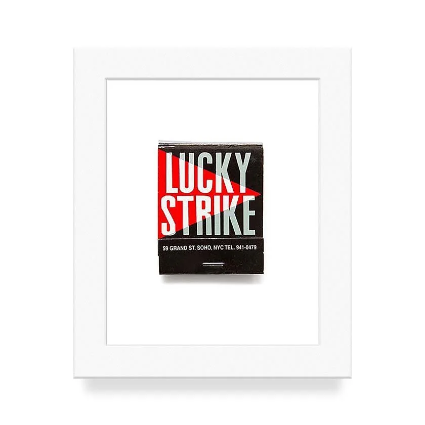 Lucky Strike AMBOSSING 2ND フォトブック Lucky Strike (NYC) Print @matchbookdiaries — c r c